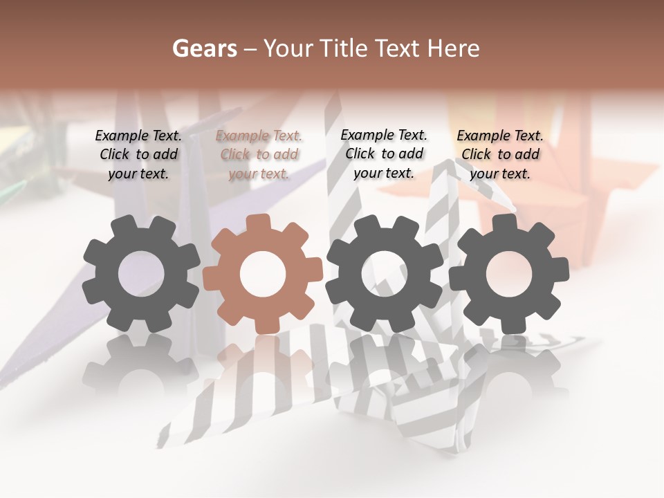 Two Background White PowerPoint Template