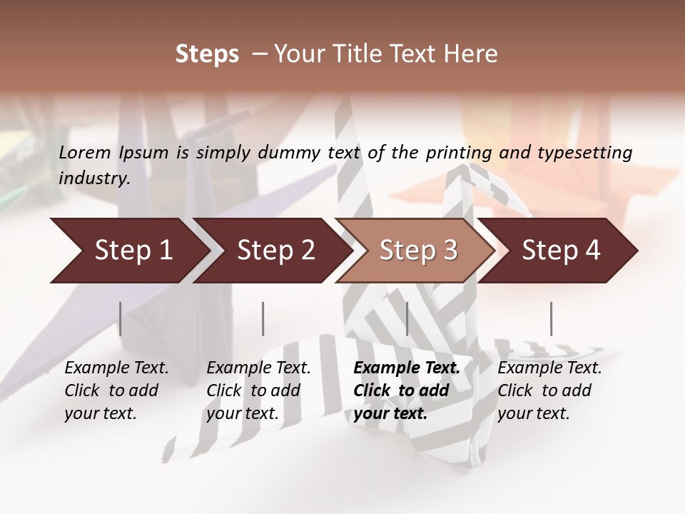 Two Background White PowerPoint Template