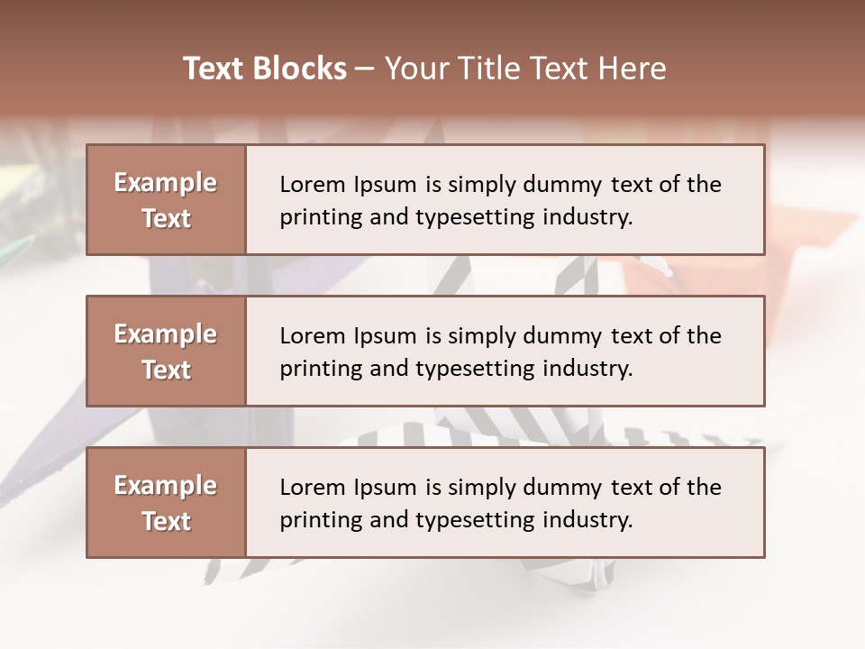 Two Background White PowerPoint Template