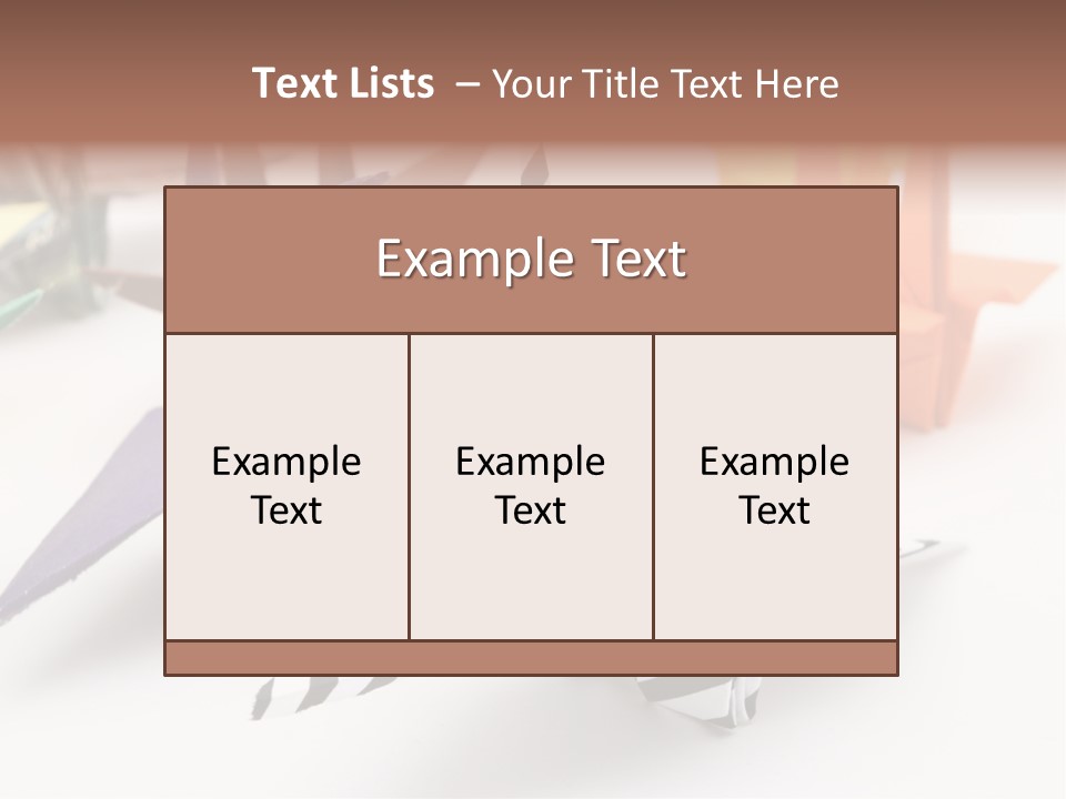 Two Background White PowerPoint Template