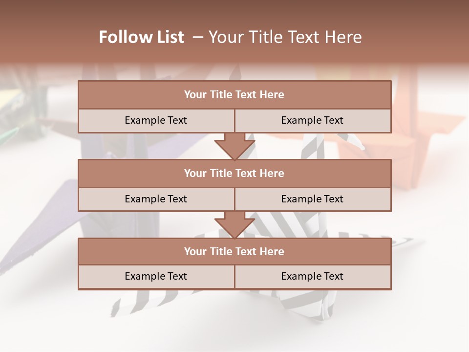 Two Background White PowerPoint Template