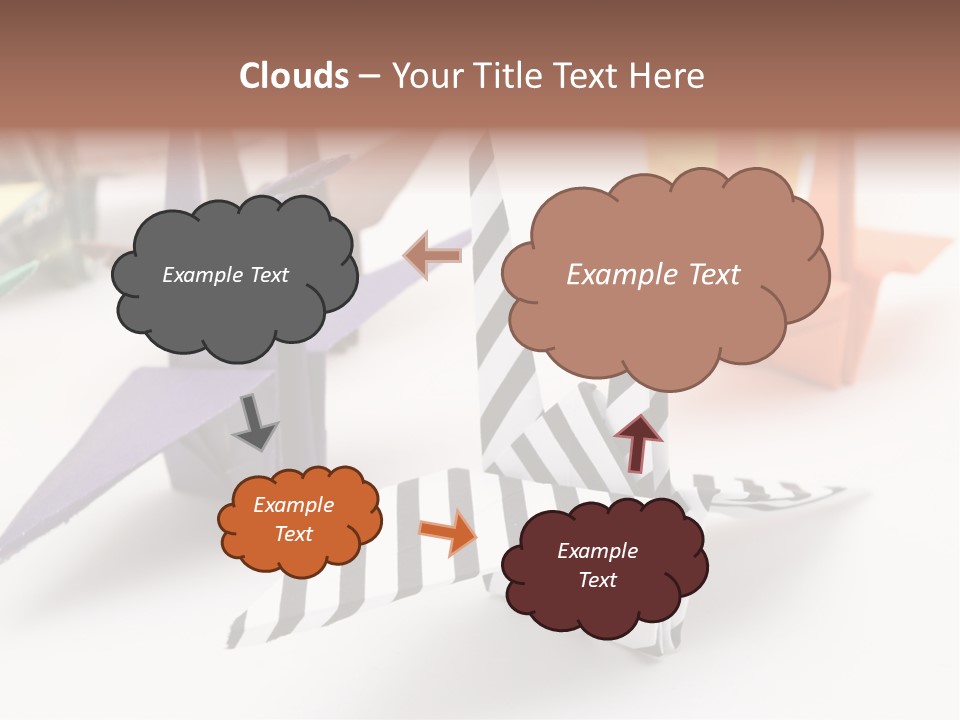 Two Background White PowerPoint Template
