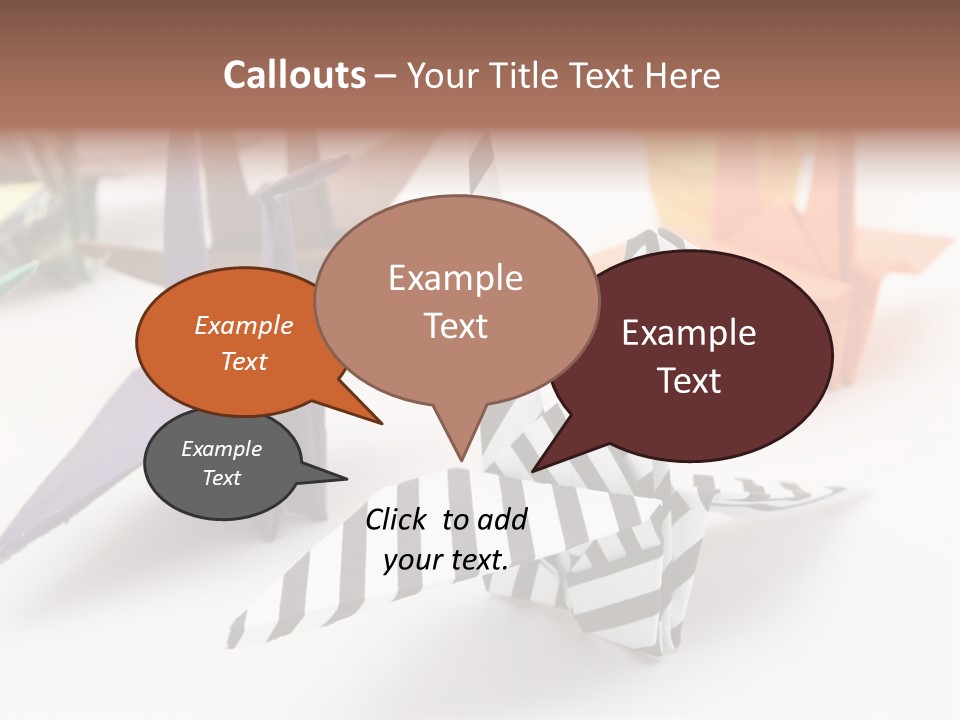 Two Background White PowerPoint Template