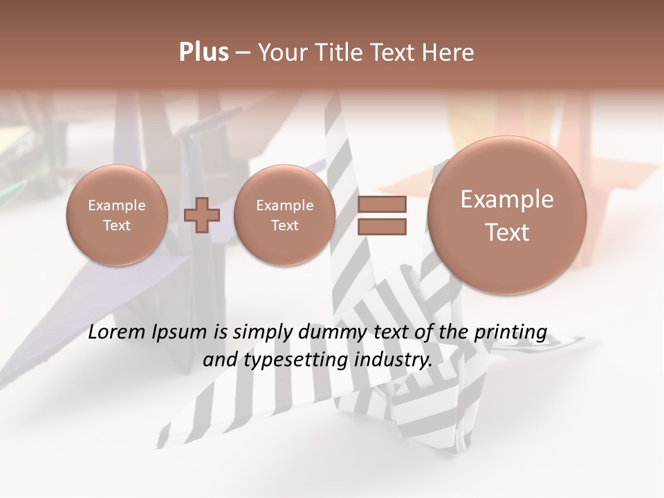 Two Background White PowerPoint Template