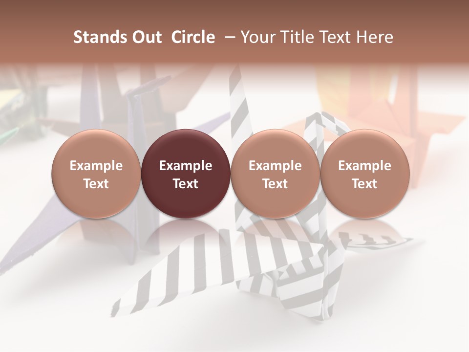 Two Background White PowerPoint Template