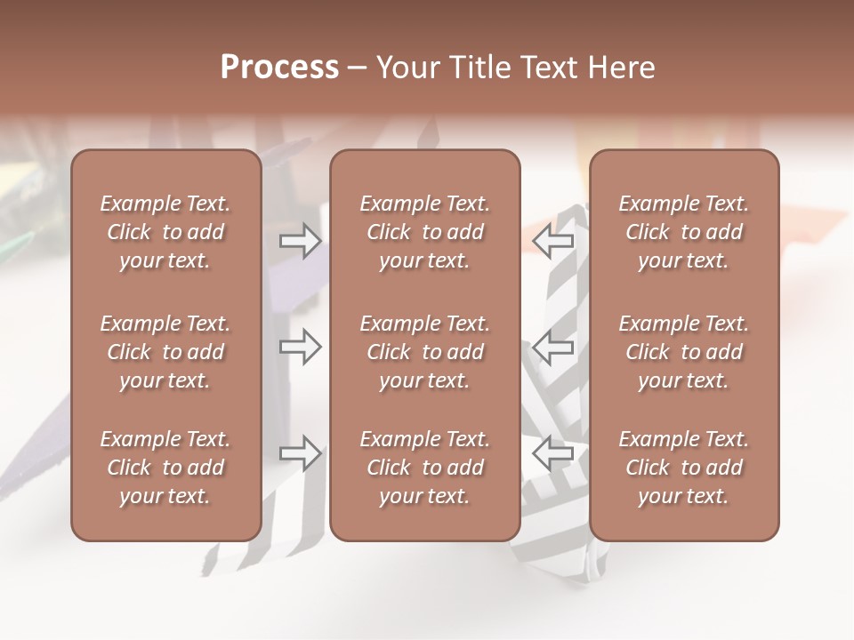 Two Background White PowerPoint Template