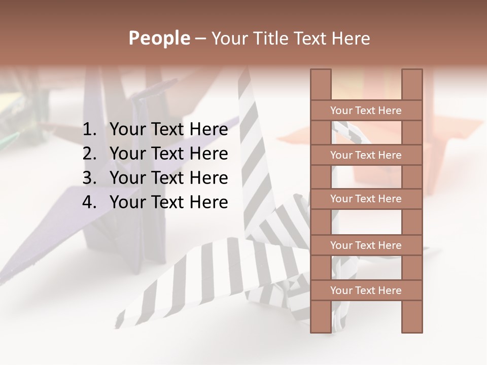 Two Background White PowerPoint Template