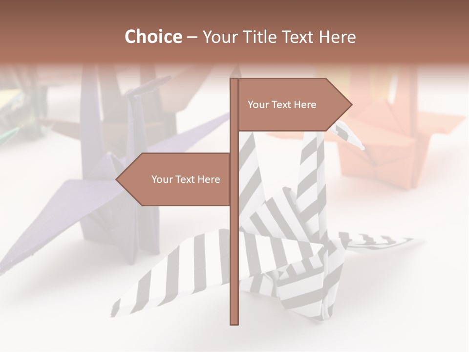 Two Background White PowerPoint Template