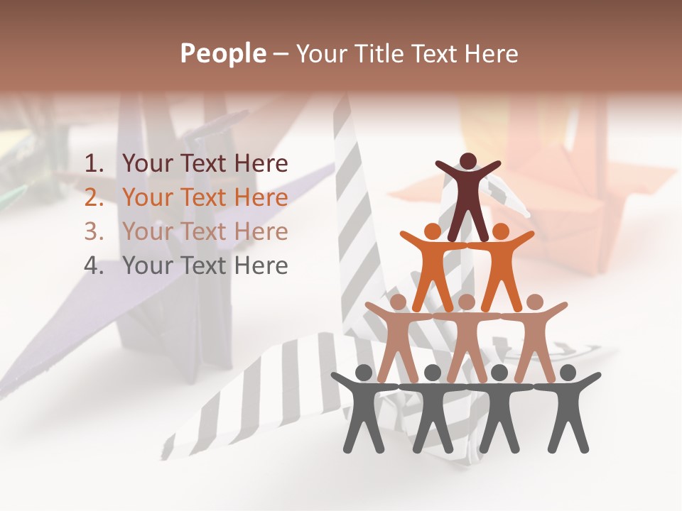 Two Background White PowerPoint Template