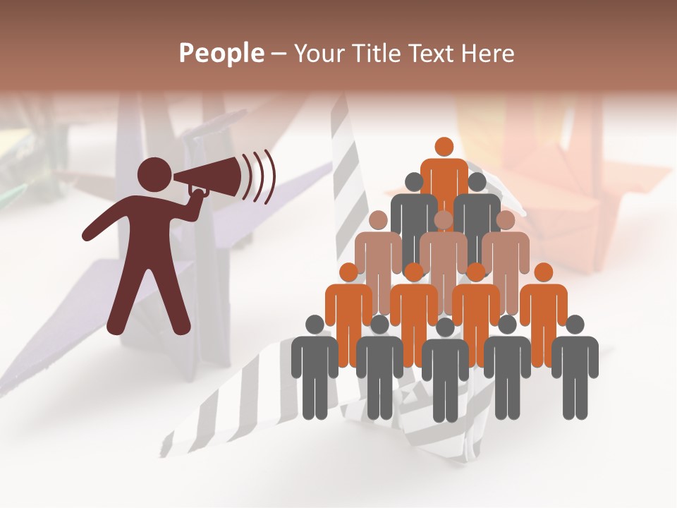 Two Background White PowerPoint Template