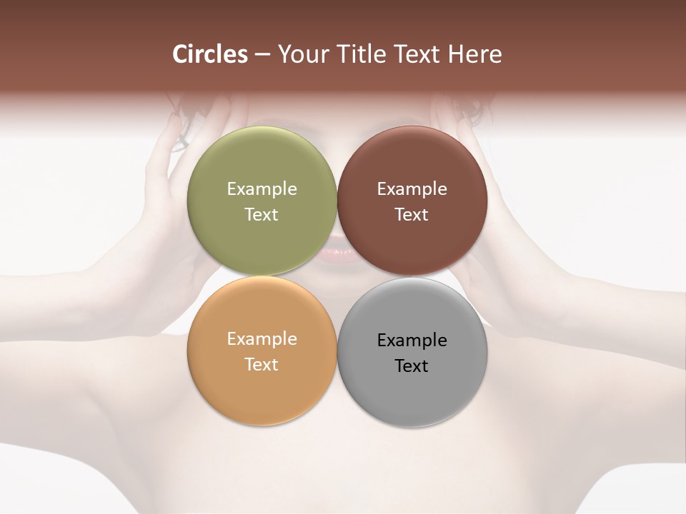 Lips Caucasian Ache PowerPoint Template