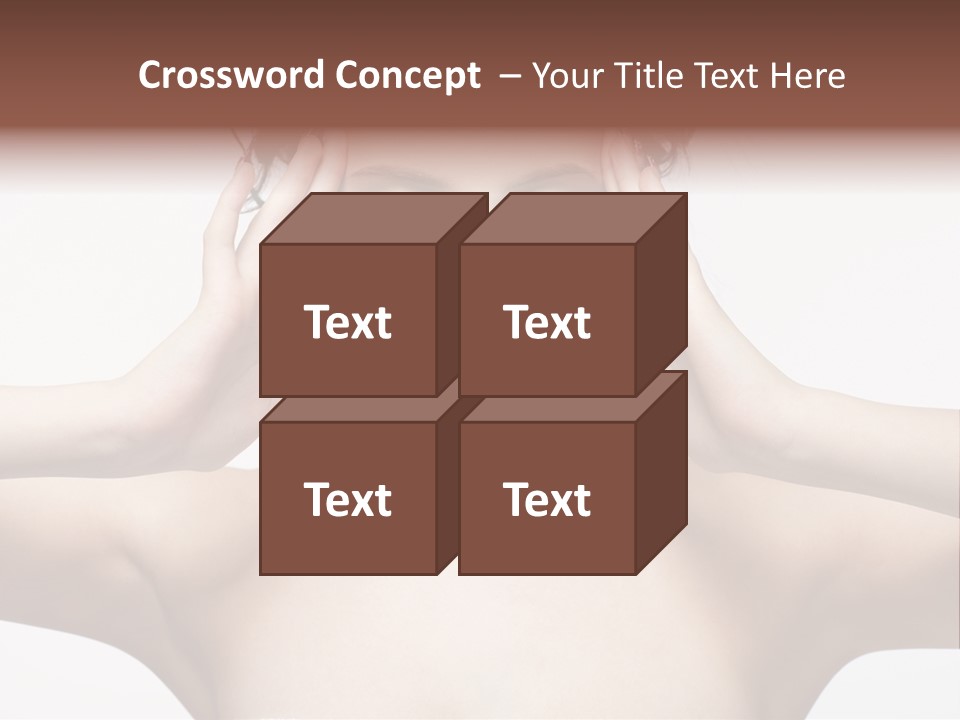 Lips Caucasian Ache PowerPoint Template