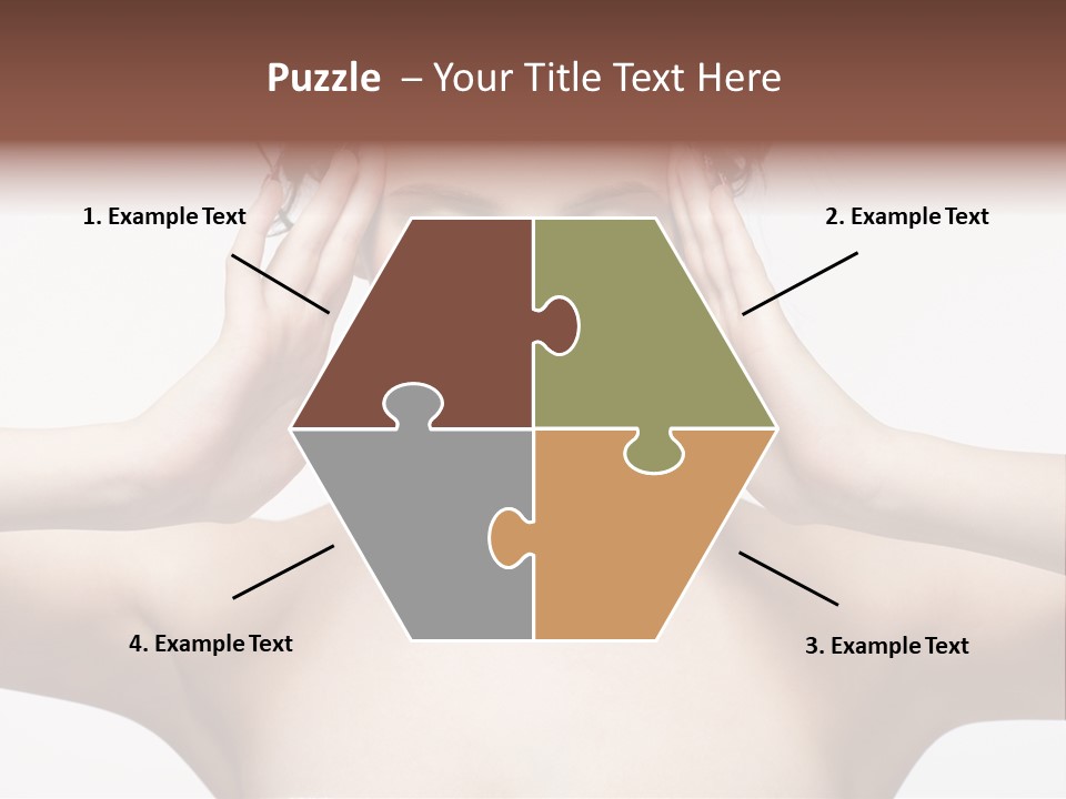 Lips Caucasian Ache PowerPoint Template