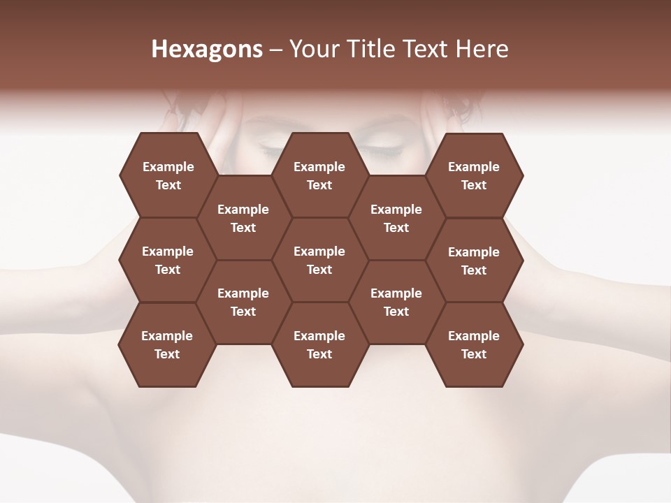 Lips Caucasian Ache PowerPoint Template