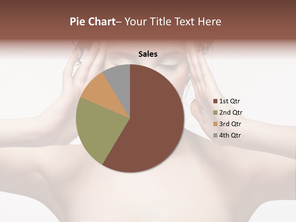 Lips Caucasian Ache PowerPoint Template