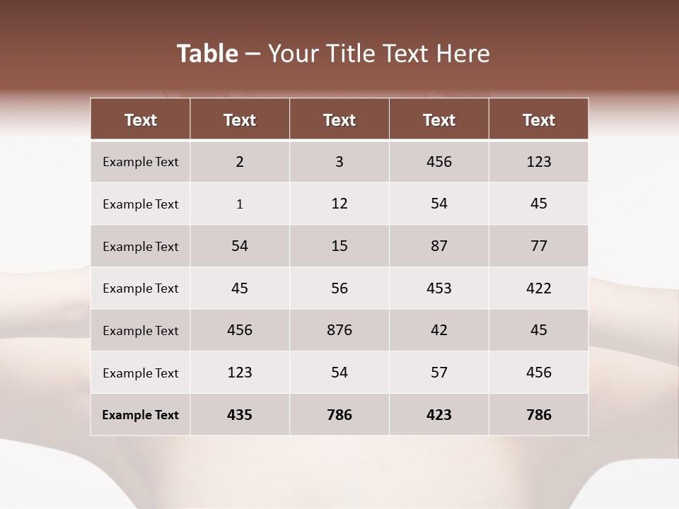 Lips Caucasian Ache PowerPoint Template