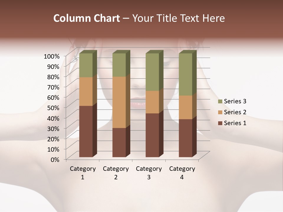 Lips Caucasian Ache PowerPoint Template