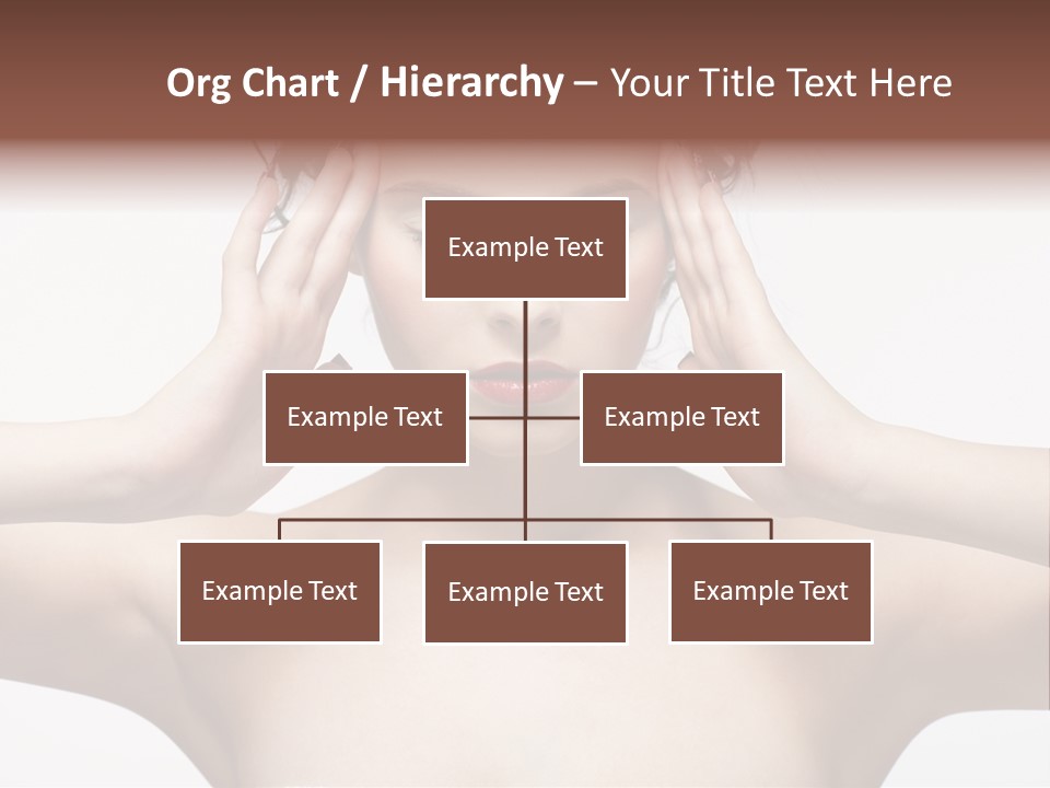 Lips Caucasian Ache PowerPoint Template
