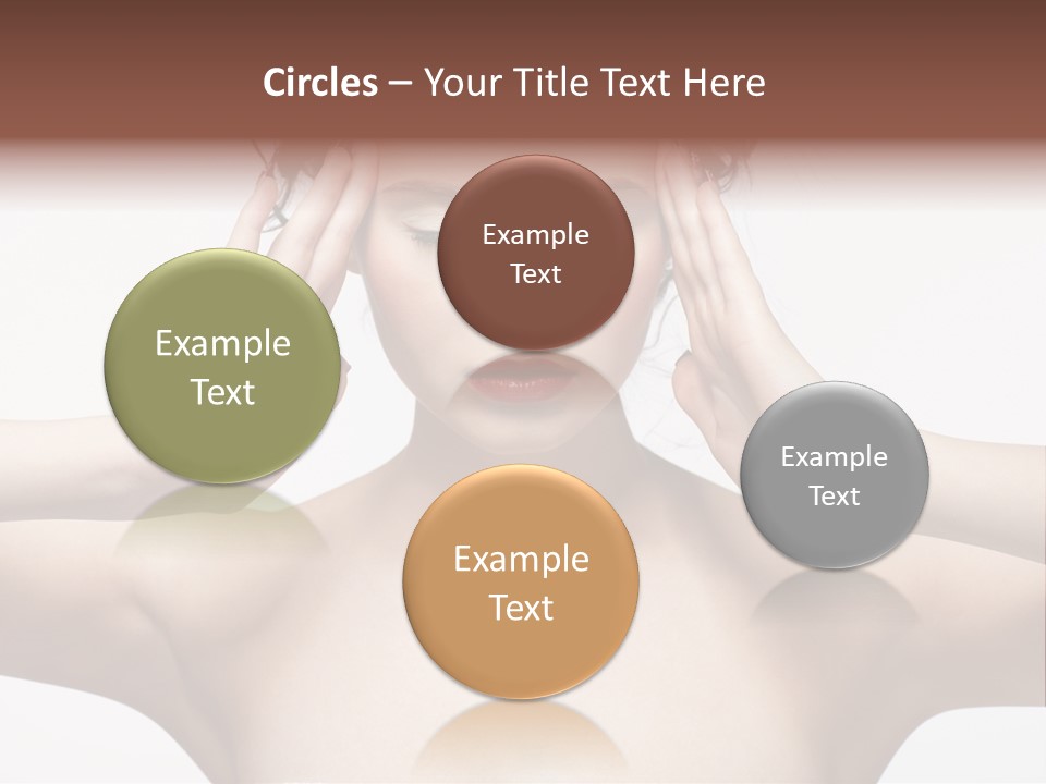 Lips Caucasian Ache PowerPoint Template