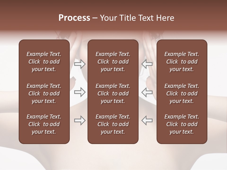 Lips Caucasian Ache PowerPoint Template