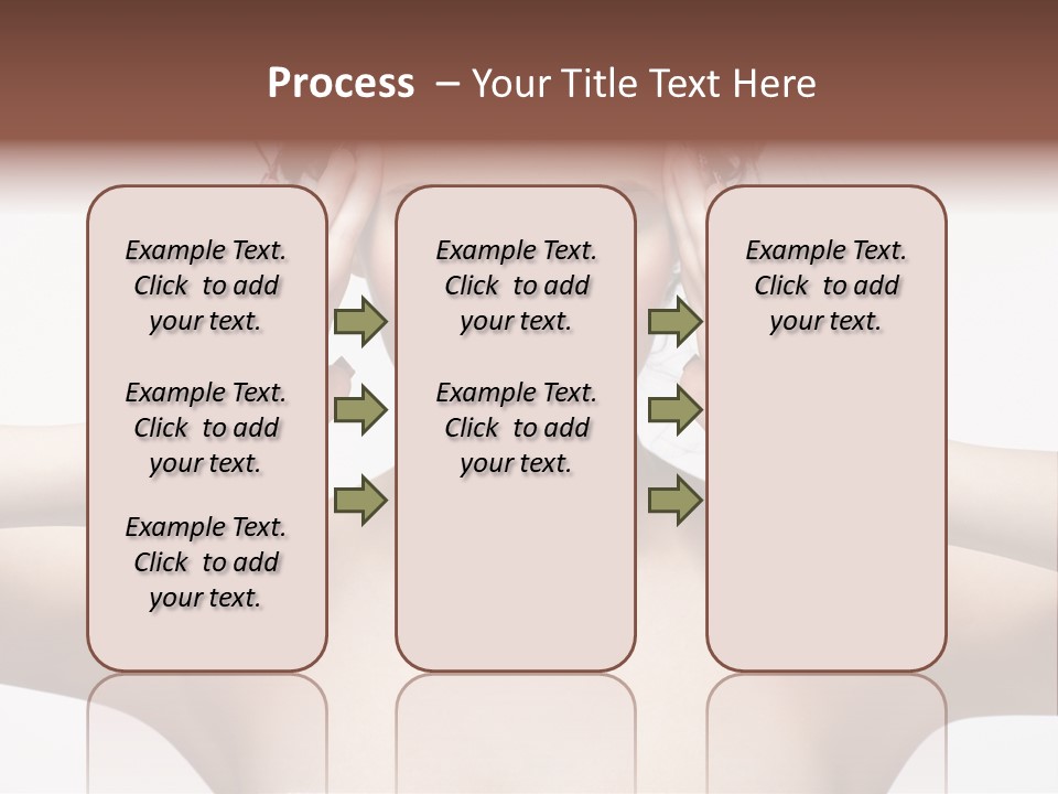 Lips Caucasian Ache PowerPoint Template