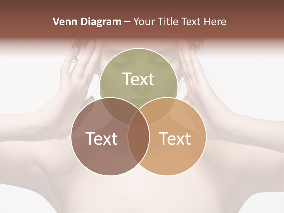 Lips Caucasian Ache PowerPoint Template