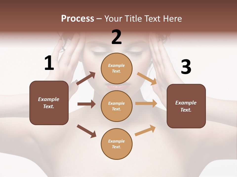 Lips Caucasian Ache PowerPoint Template