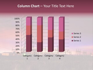 High Cable Arc PowerPoint Template