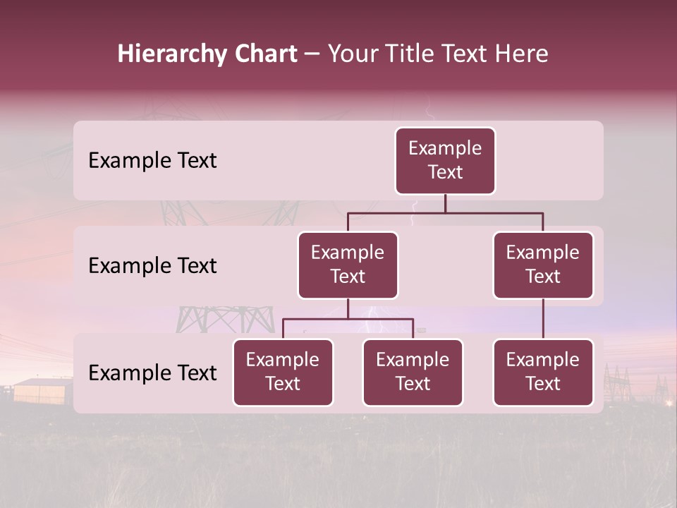High Cable Arc PowerPoint Template