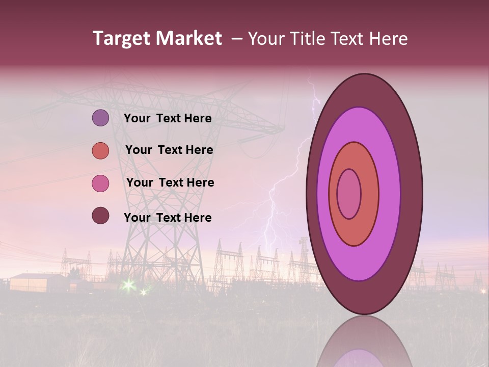 High Cable Arc PowerPoint Template