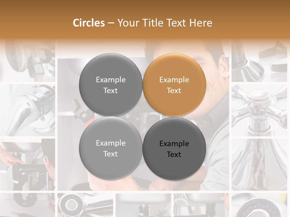 Cute Mattress Woman PowerPoint Template