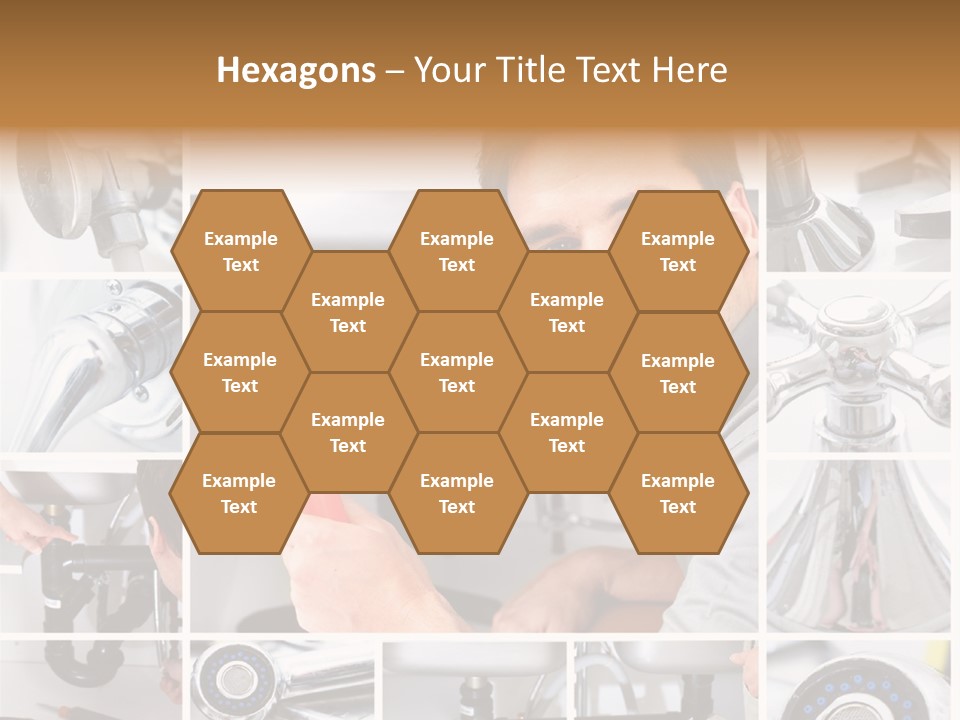 Cute Mattress Woman PowerPoint Template