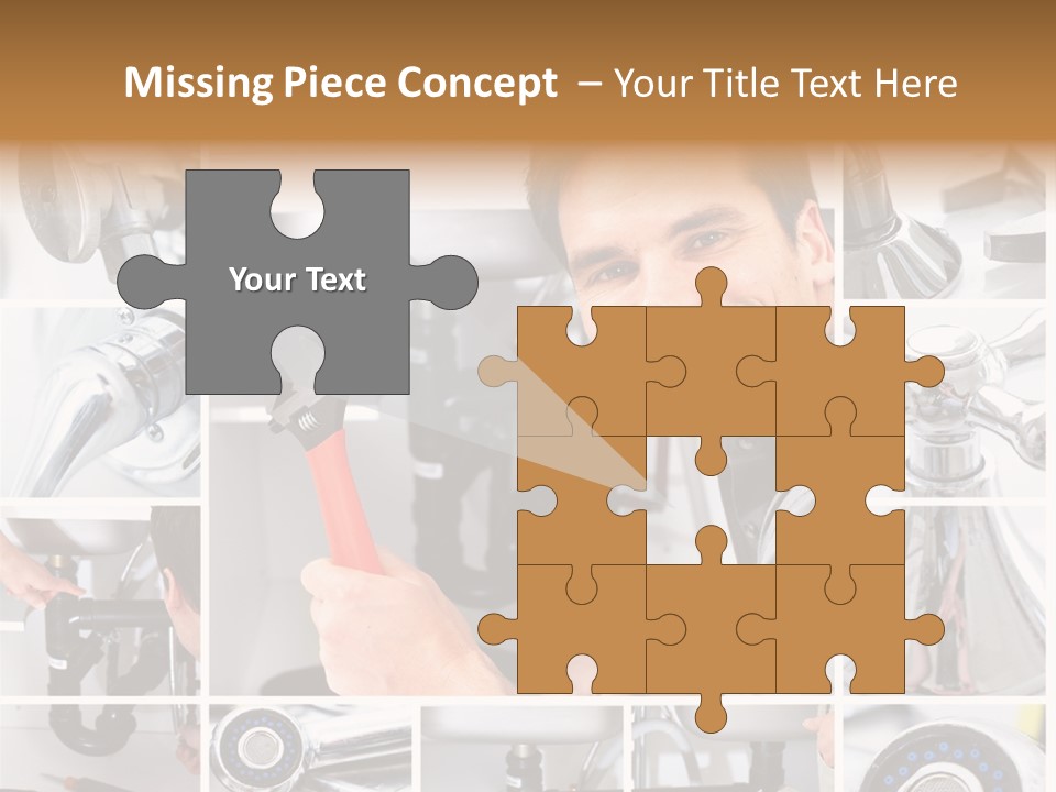 Cute Mattress Woman PowerPoint Template