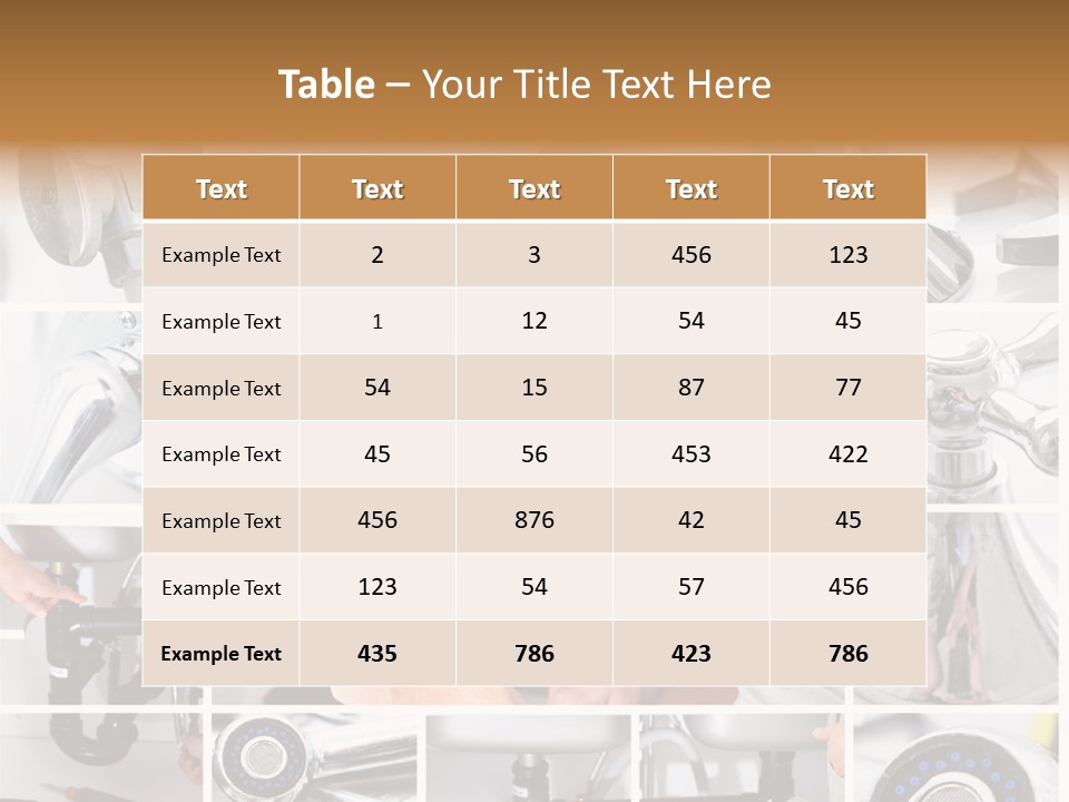 Cute Mattress Woman PowerPoint Template