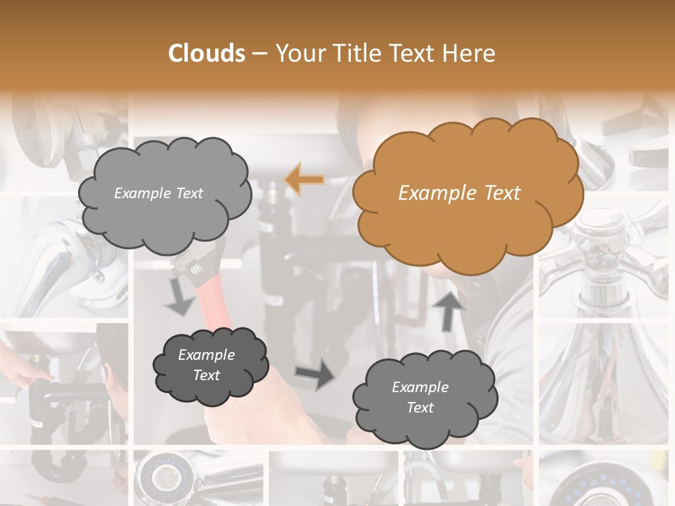 Cute Mattress Woman PowerPoint Template