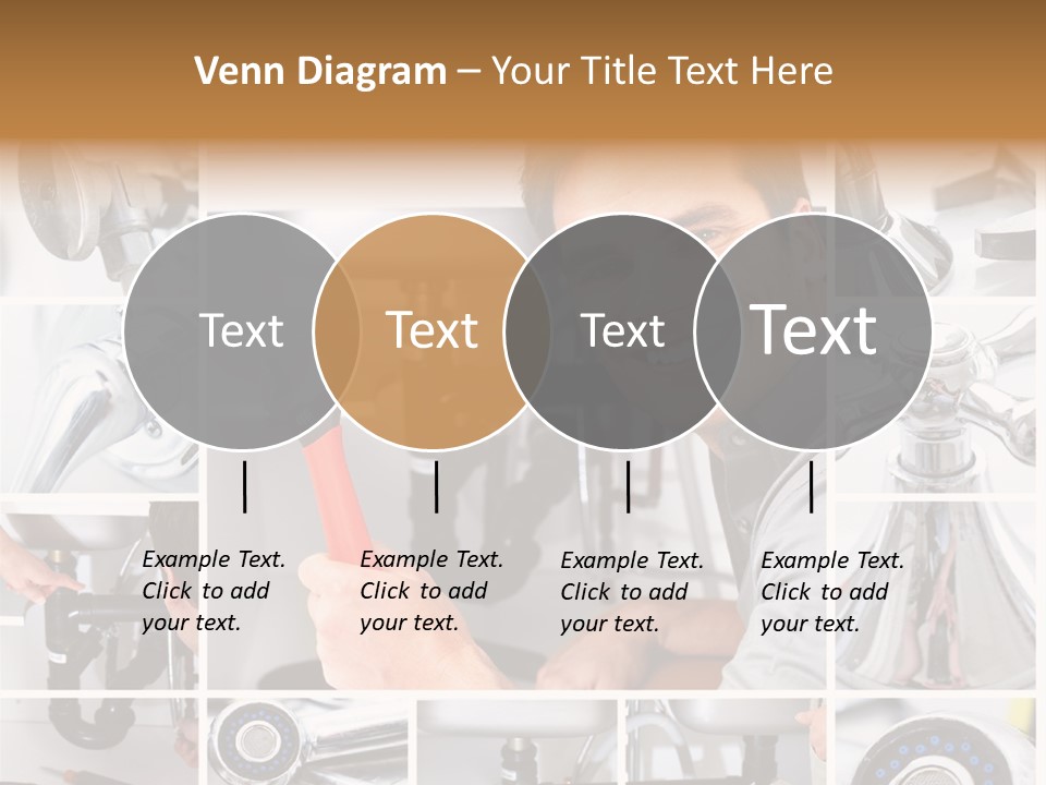 Cute Mattress Woman PowerPoint Template