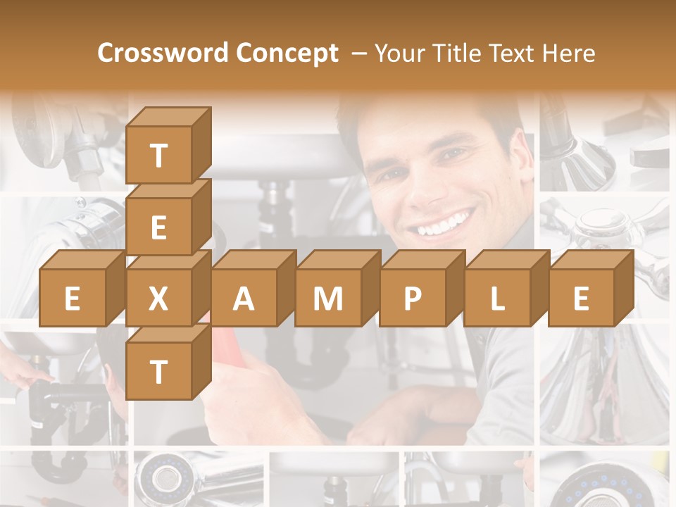 Cute Mattress Woman PowerPoint Template