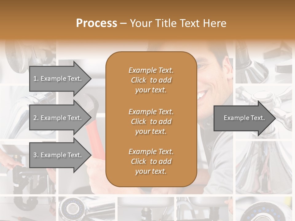 Cute Mattress Woman PowerPoint Template