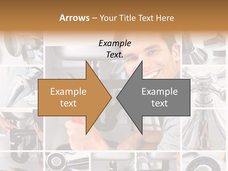 Cute Mattress Woman PowerPoint Template