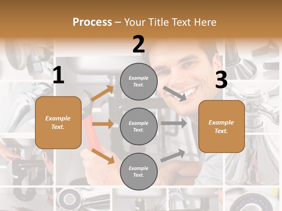 Cute Mattress Woman PowerPoint Template