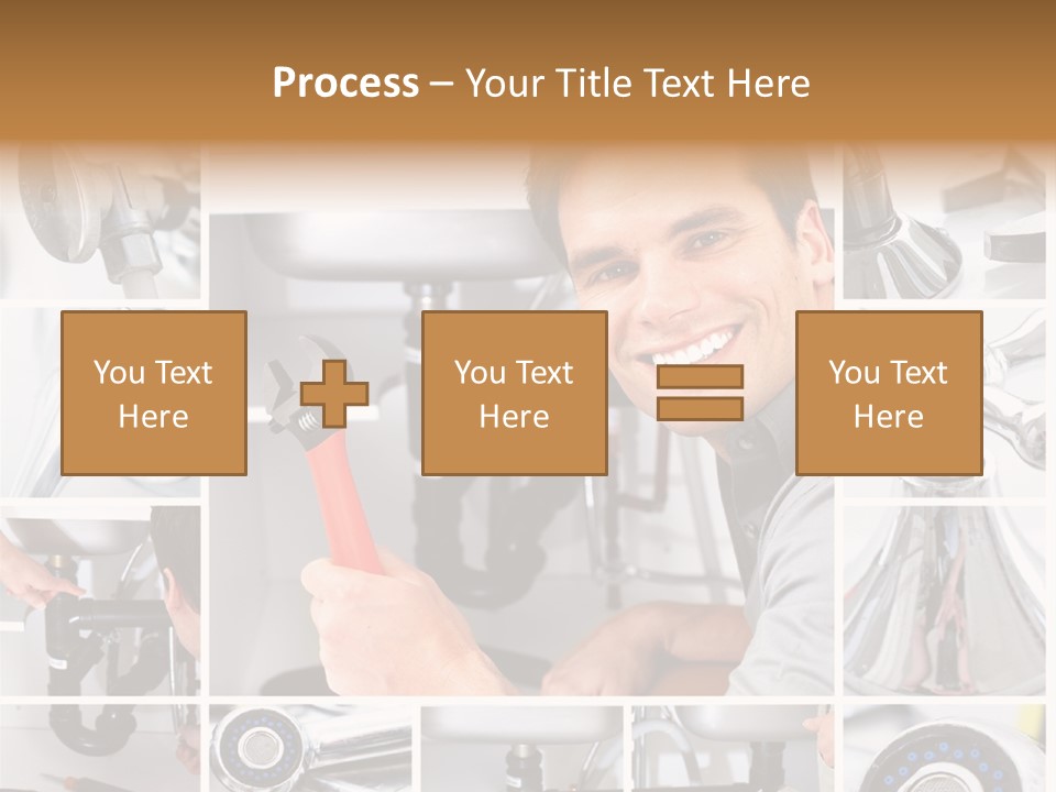 Cute Mattress Woman PowerPoint Template