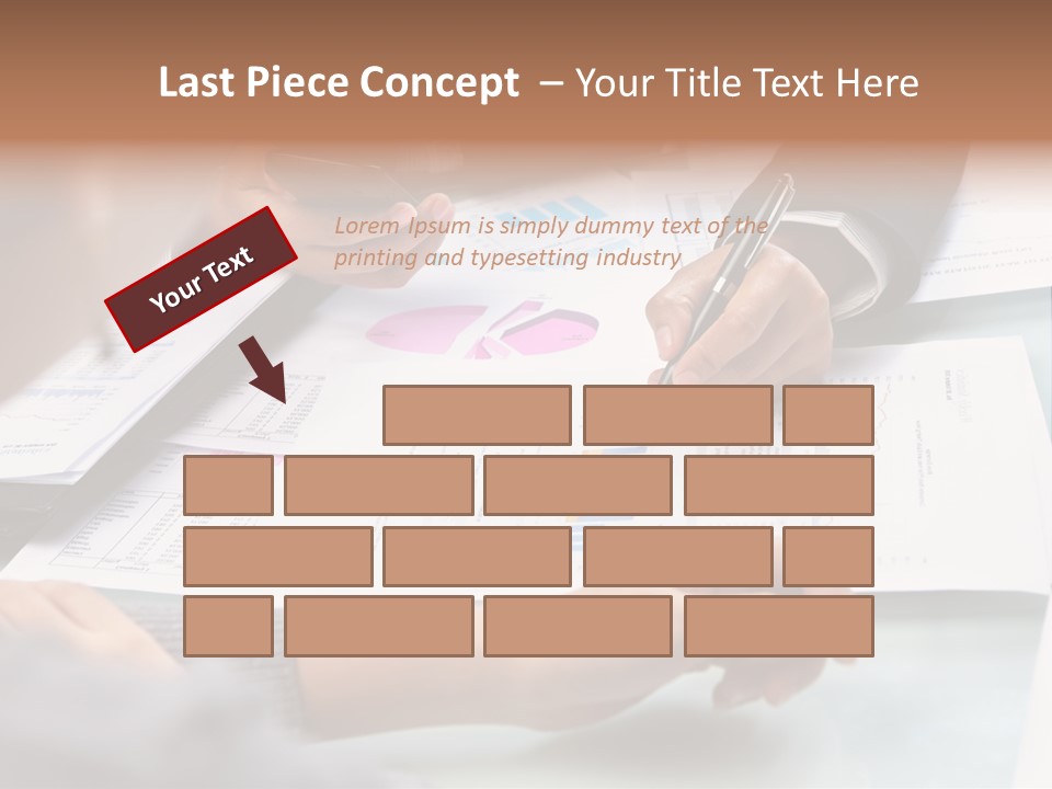 Asian Working Meeting PowerPoint Template