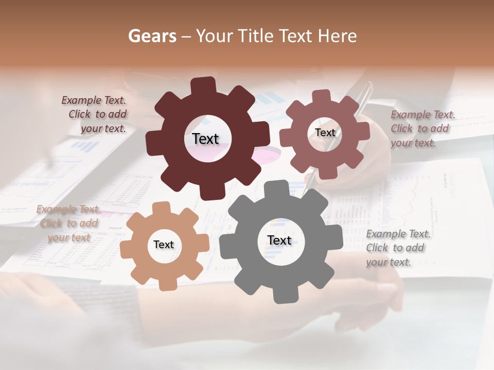 Asian Working Meeting PowerPoint Template