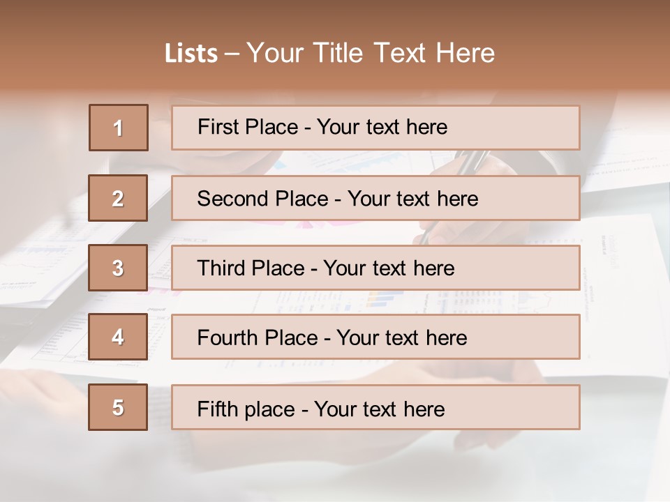 Asian Working Meeting PowerPoint Template