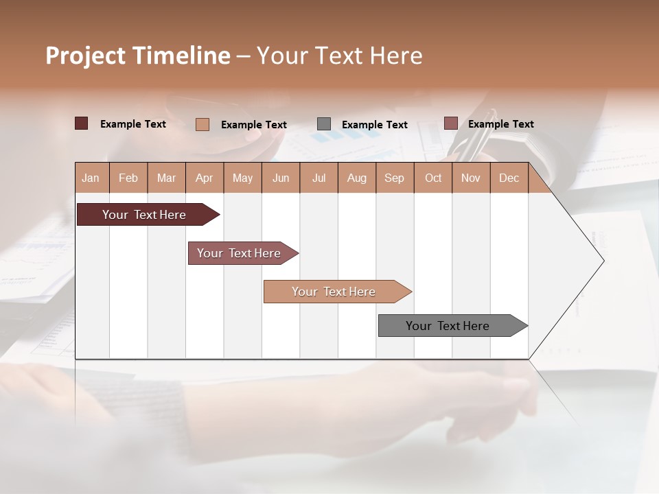 Asian Working Meeting PowerPoint Template