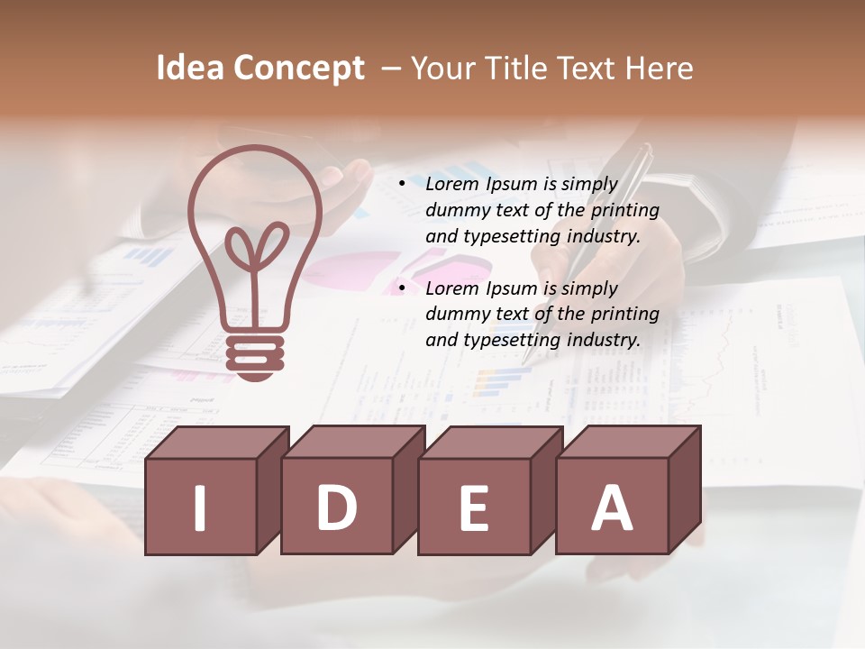 Asian Working Meeting PowerPoint Template