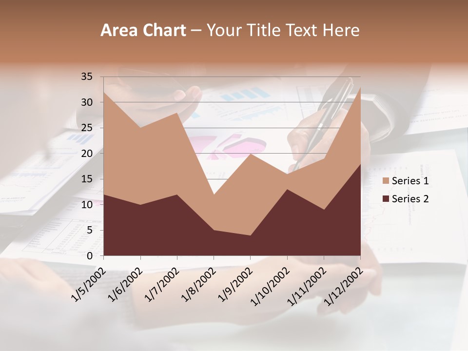 Asian Working Meeting PowerPoint Template