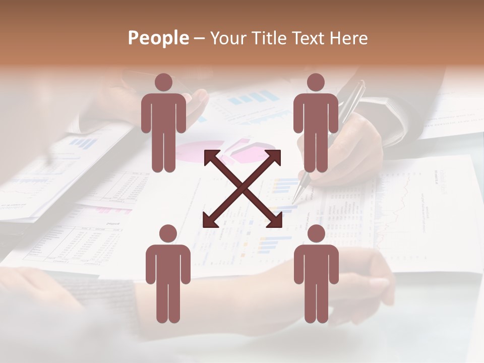 Asian Working Meeting PowerPoint Template