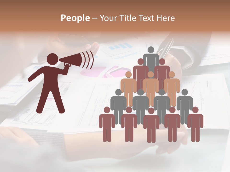 Asian Working Meeting PowerPoint Template