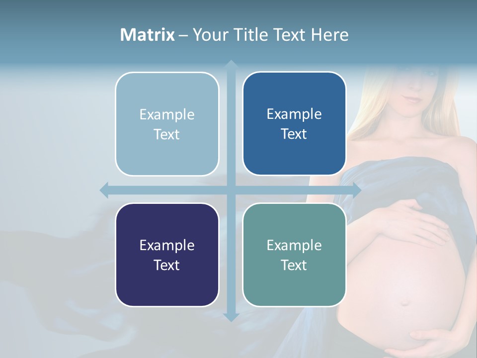 Touching Copyspace Parenthood PowerPoint Template